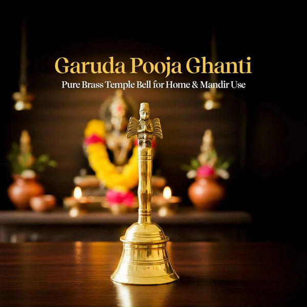 Brass Garuda Pooja Ghanti